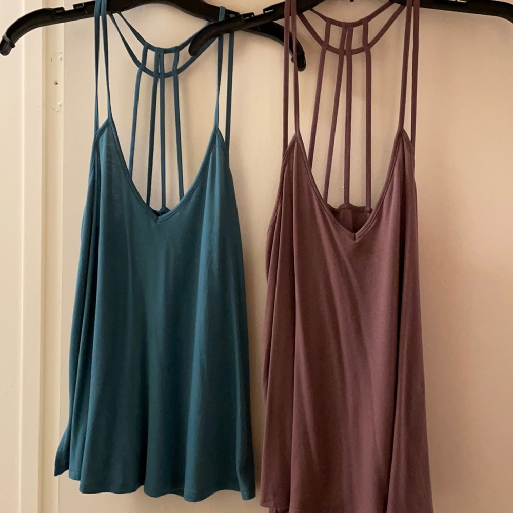 Express NWOT ladder back tank tops